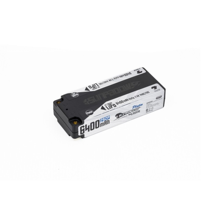 Sunpadow Platin Series Lipo Battery 6400mAh 7.4V 2S2P 140C - Sunpadow