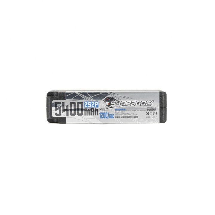 Sunpadow Platin Series Lipo Battery 5400mAh 7.4V 2S2P 120C - Sunpadow