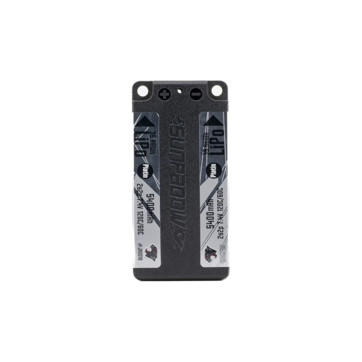 Sunpadow Platin Series Lipo Battery 5400mAh 7.4V 2S2P 120C - Sunpadow