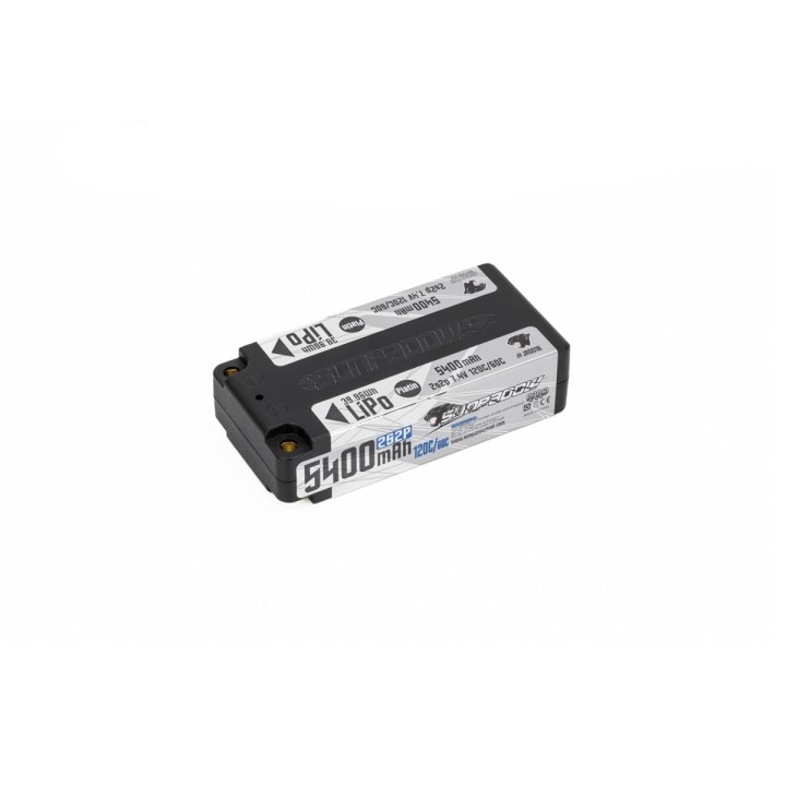 Sunpadow Platin Series Lipo Battery 5400mAh 7.4V 2S2P 120C - Sunpadow