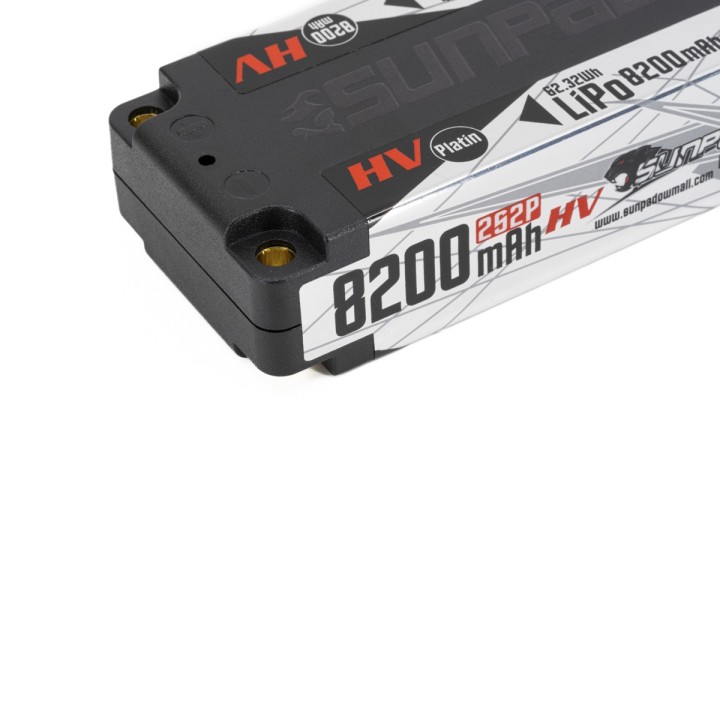 Sunpadow Platin Series Lipo Battery 8200mAh 7.6V 2S2P 140C - Sunpadow