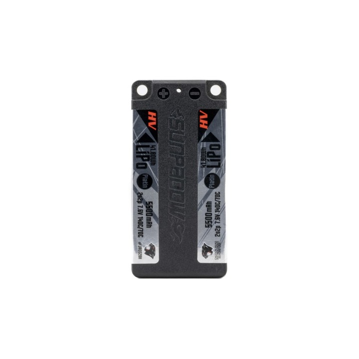 Sunpadow Platin Series Lipo Battery 5500mAh 7.6V 2S2P 140C - Sunpadow