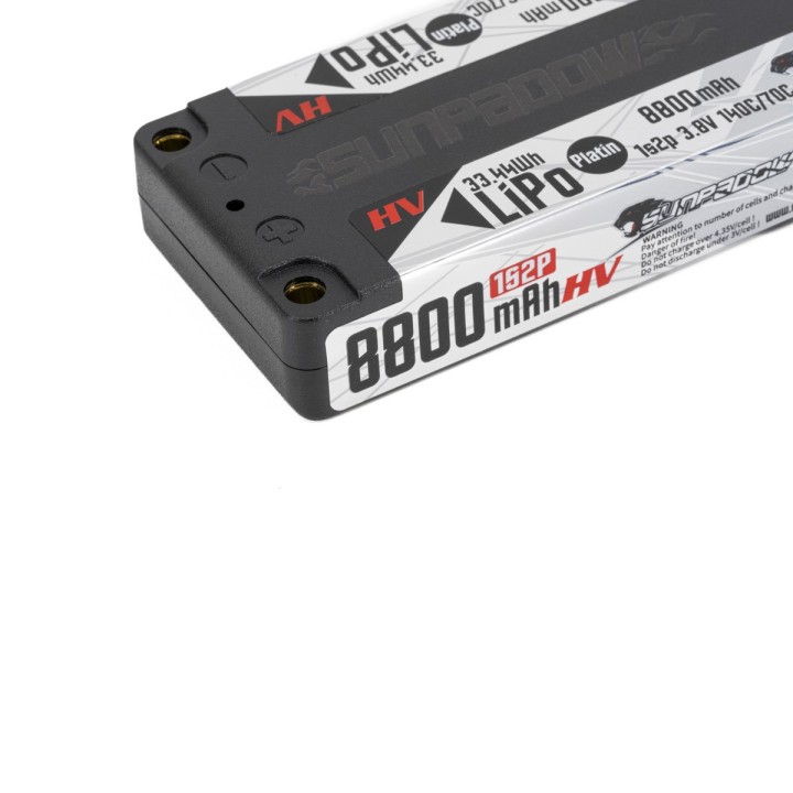 Sunpadow Platin Series Lipo Battery 8800mAh 3.8V 1S2P 140C - Sunpadow