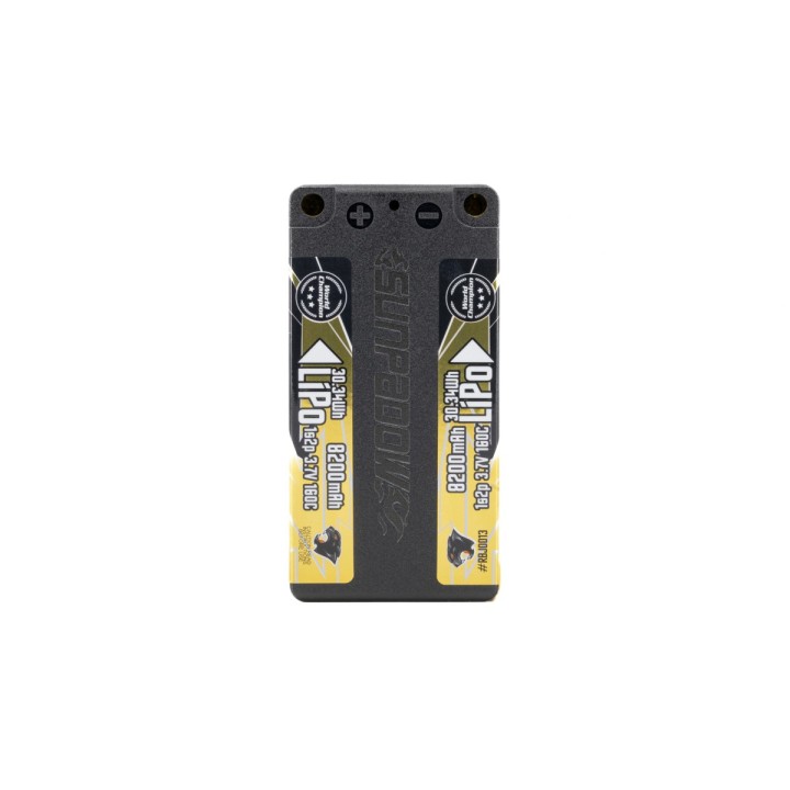 Sunpadow Champion Series Lipo Battery 8200mAh 3.7V 1S2P 160C - Sunpadow