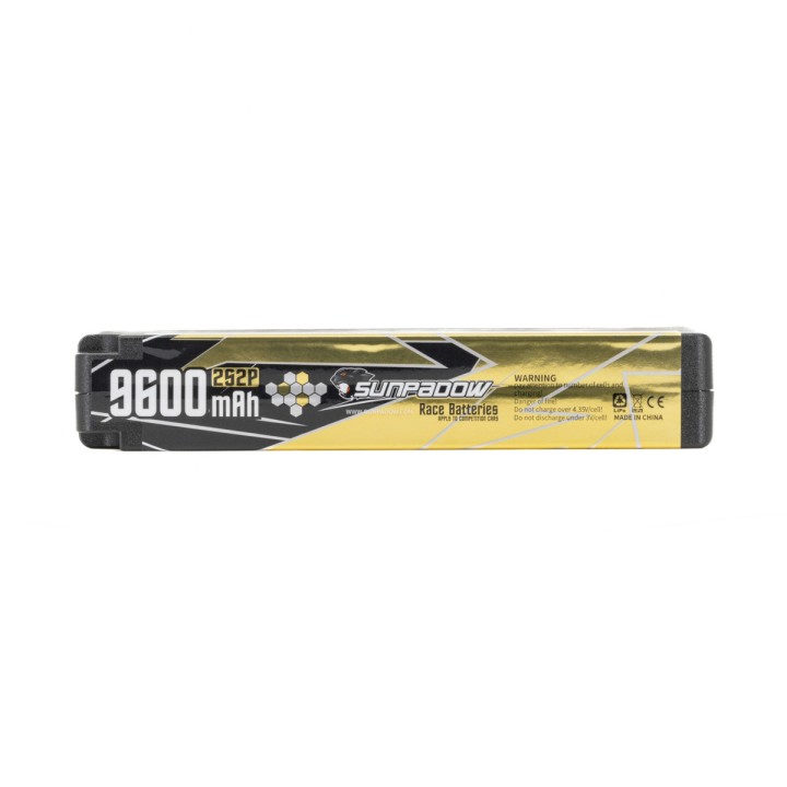 Sunpadow Champion Series Lipo Battery 9600mAh 7.6V 2S2P 160C - Sunpadow