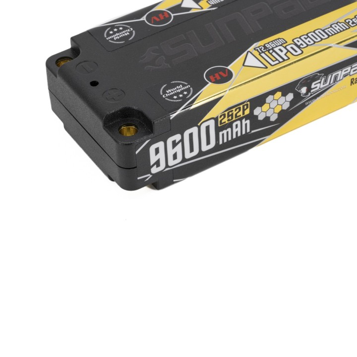 Sunpadow Champion Series Lipo Battery 9600mAh 7.6V 2S2P 160C - Sunpadow