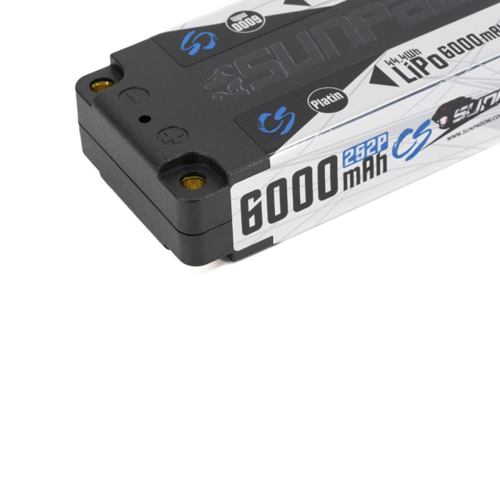 Sunpadow Platin Series Lipo Battery 6000mAh 7.4V 2S2P 120C - Sunpadow